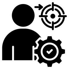 Fototapeta premium Focus Icon