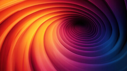 A mesmerizing abstract wallpaper featuring concentric circles with gradient colors transitioning smoothly from center to edge