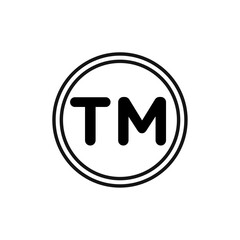 trademark icon Outline thin set