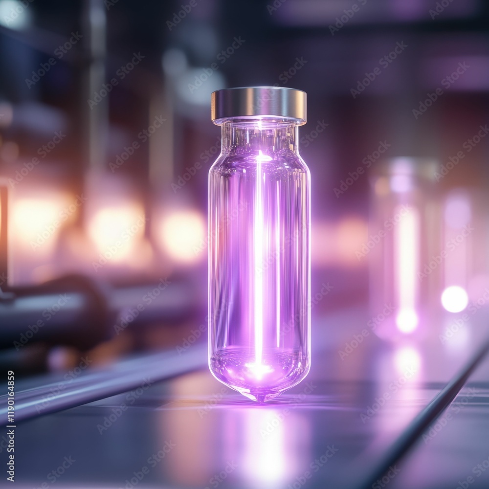 Poster innovative fuel cell research and development technology lab science experiment modern environment c
