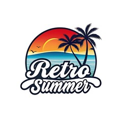 Naklejka premium summer holiday poster