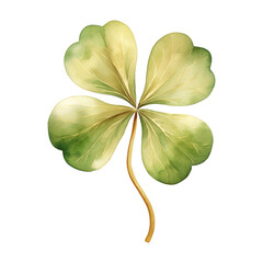 Clover Leaf Clipart Vector Illustration