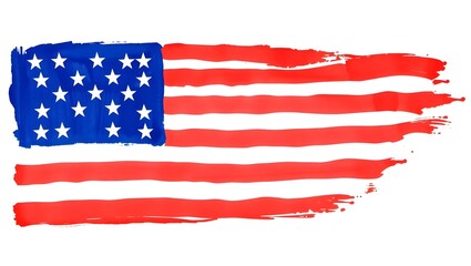 American Flag, Bold Colors of National Pride