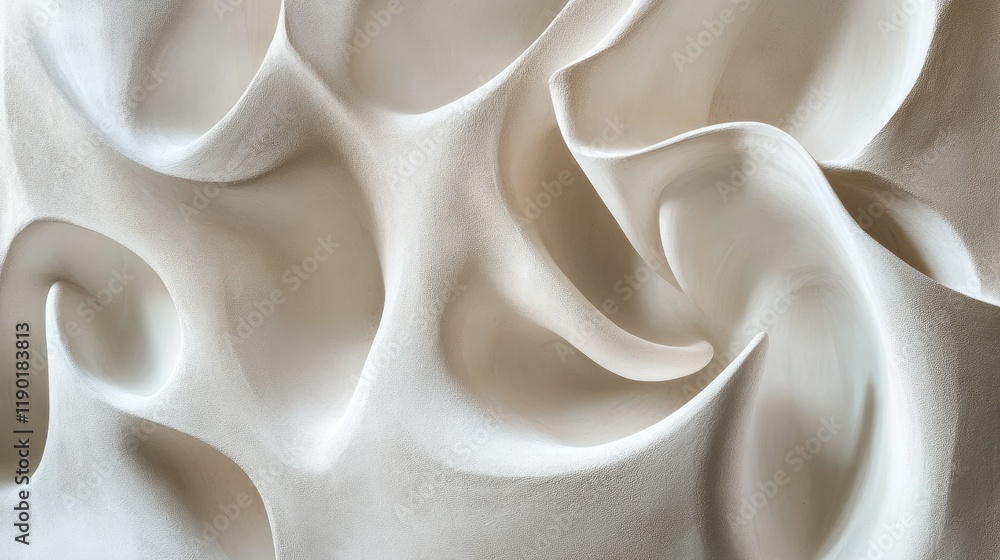 Poster white cement wall with sunlight filtering through a light channel, creating abstract shapes and sele