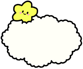 구름 말풍선