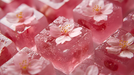 Frozen Cherry Blossoms: A Delicate Culinary Art