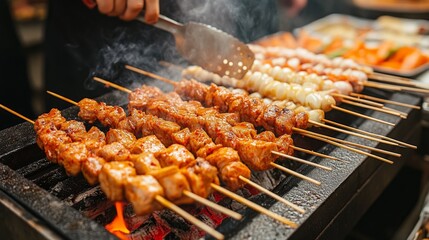 Grilled Skewers: A Culinary Delight