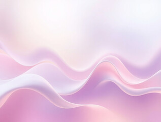 Abstract Digital Artwork Smooth Gradient and Fluid Wavy Design