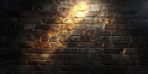 Old Wall Background with Stained Aged Bricks for Historical and Weathered Design