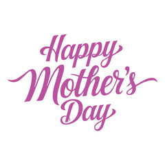 Mothers day typography