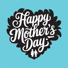 Mothers day typography