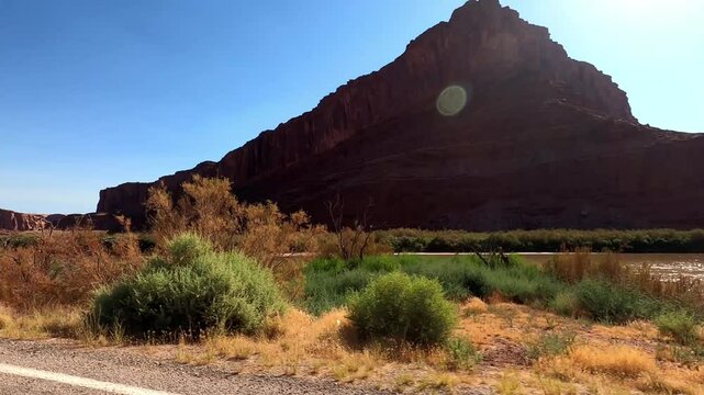 Utah Driving 1645 Potash Road Moab