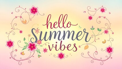 Hello Summer Vibes: A Warm and Cheerful Design
Embracing the Sunshine: Summer Vibes Aesthetic
Aesthetic Summer Vibes: Warm and Playful Typography
The Essence of Summer: A Bright and Happy Design
