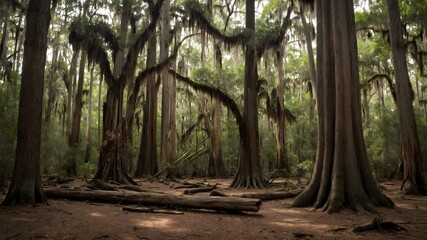Fototapeta premium Historical Roots: Florida Attorney and the Legacy of Native and Settler Eras