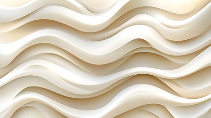 Obraz premium Abstract Creamy Wave Pattern Background Design