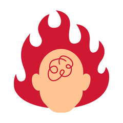 Burnout head