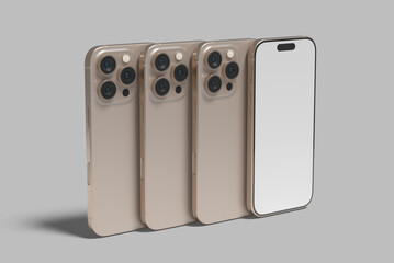 iPhone 16 Pro Blank Mockup