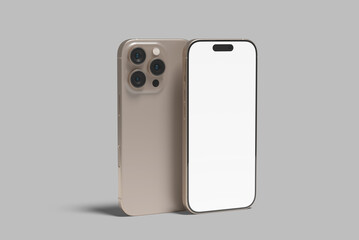 iPhone 16 Pro Blank Mockup
