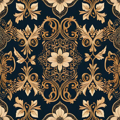 Boho pattern. Ethnic Tribal Argyle Seamless Pattern.