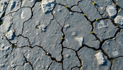 Cracked Earth Reflecting Nature's Resilience