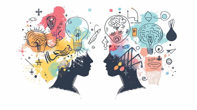 Unleash Imagination: Penciled Sketches on a White Canvas Art Plan Goal Ideas Design Doodle Vision   