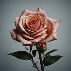 A rose with a hidden compartment in its stem.