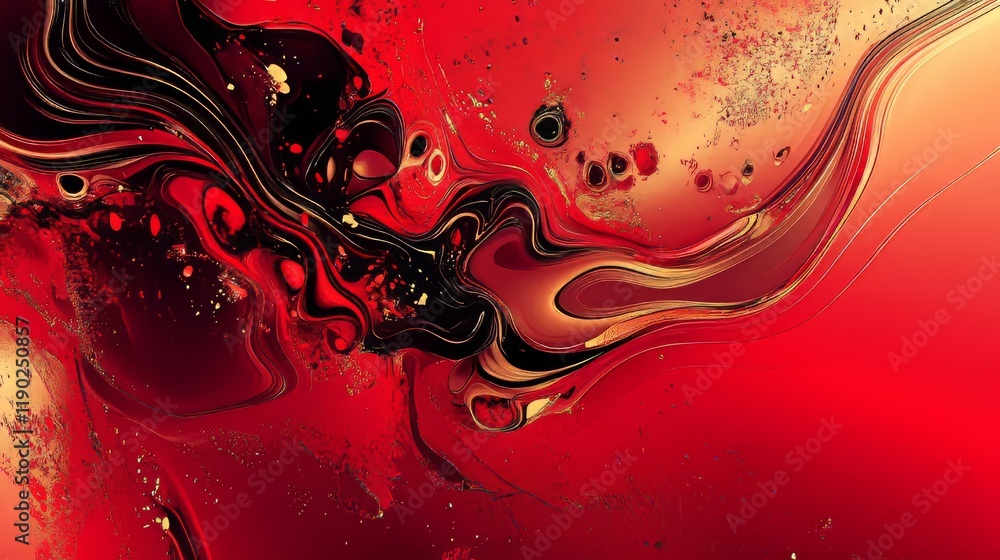 Poster abstract grunge decorative red background featuring distressed textures and rough patterns with bold
