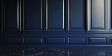 Timeless Navy Blue Background for Elegant Visual Projects