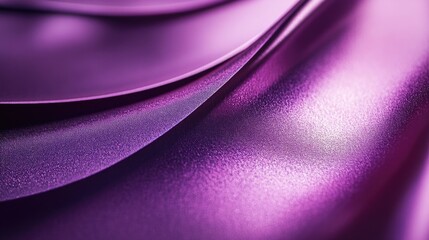 Purple Shiny Cloth Close Up