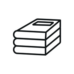 Book icon vector design templates simple and modern