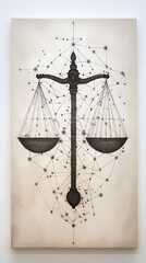 scales of justice and money