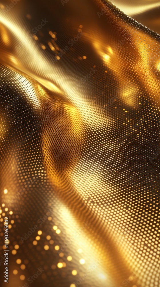 Poster a refined gold gradient background with a subtle glow and intricate texture details