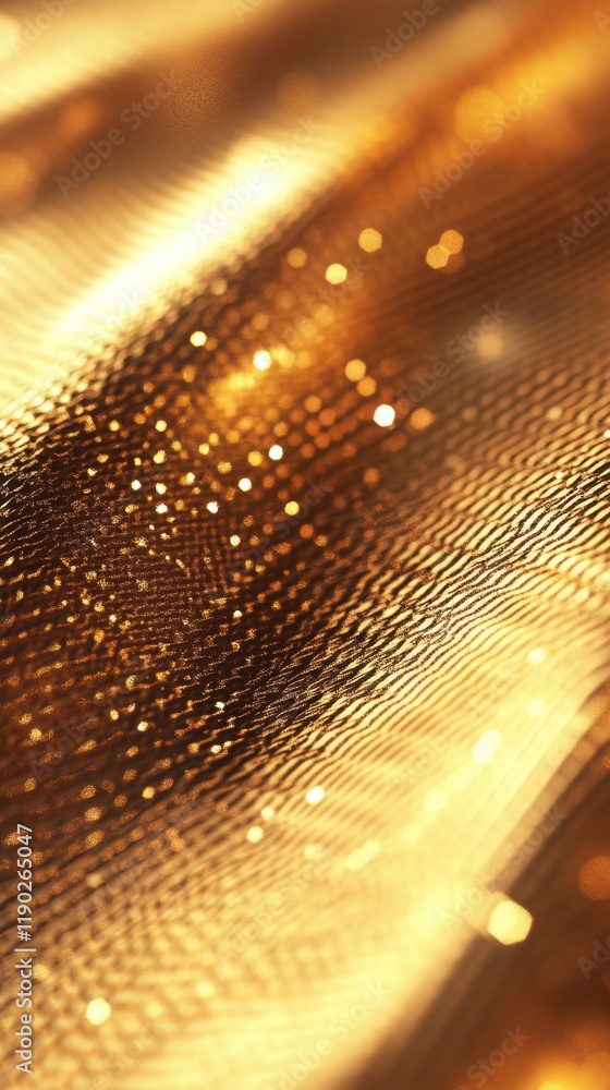 Aufkleber a refined gold gradient background with a subtle glow and intricate texture details