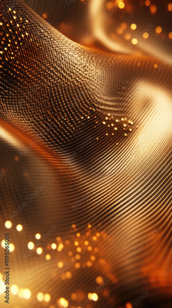Aufkleber a refined gold gradient background with a subtle glow and intricate texture details