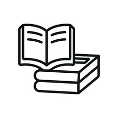 Book icon vector design templates simple and modern