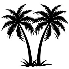 palm tree silhouette