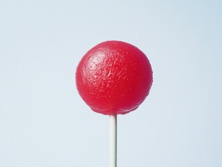 Red Lollipop on Stick