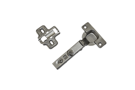 furniture hinges for cabinet door isolated, metal hinges for kitchen furniture assembly, furniture spare parts