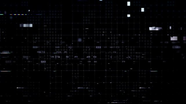 Digital Cyberspace, Data Connections, Cyber Security Background