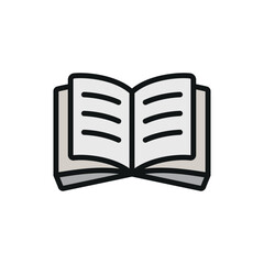 Book icon vector design templates simple and modern