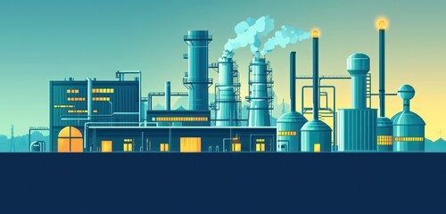 Obraz premium Green technologies enhanced through AI applications.