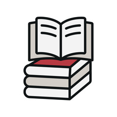 Book icon vector design templates simple and modern