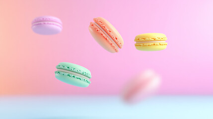 Macaron Dessert Poster