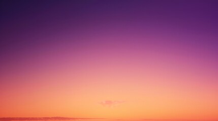 Abstract Gradient Background with Purple and Orange Sunset Colors