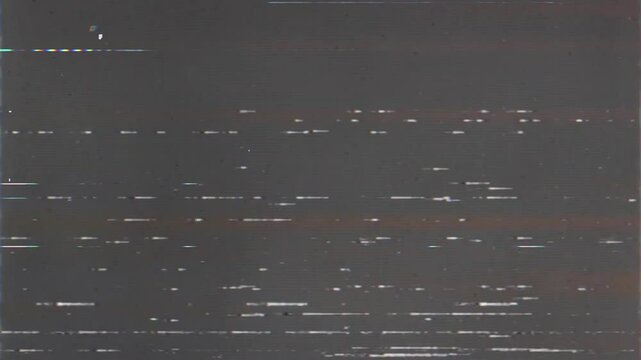 Noise VHS Retro Screen, Analog Old TV Screen Texture Overlay