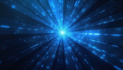 Obraz premium Radiant blue angular shapes dark grainy black blue background noise texture modern dynamic poster header cover wallpaper banner backdrop design.