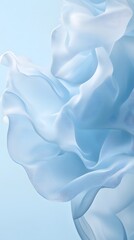 Obraz premium Soft pastel blue background with clean, fading gradient