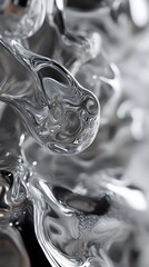 Cool steel gray clean background with smooth color transition