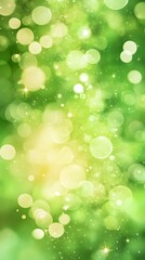 Obraz premium Bright lime green color background with soft gradient edge
