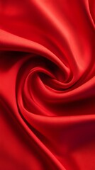 Obraz premium Bright cherry red solid color background with smooth fade